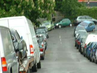 parking problems in Princes Road May 2009