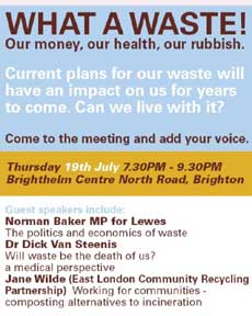 public meeting on waste